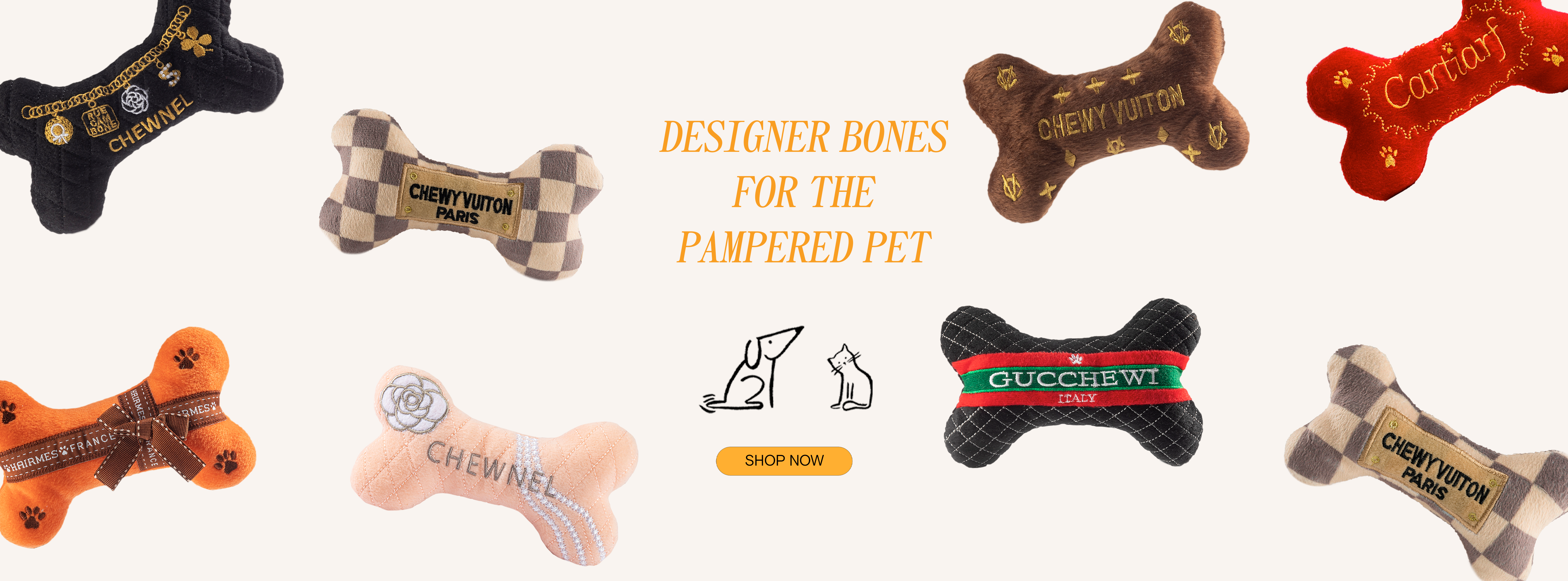 Canvas Cat & Dog Collar – Pet-à-Porter
