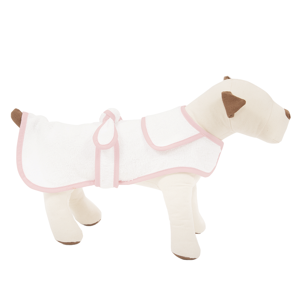 Dog Bath Robe, Pink