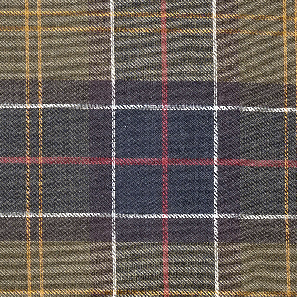 Wax Cotton Dog Bed, Tartan