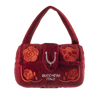 Gucchewi Red Floral Purse