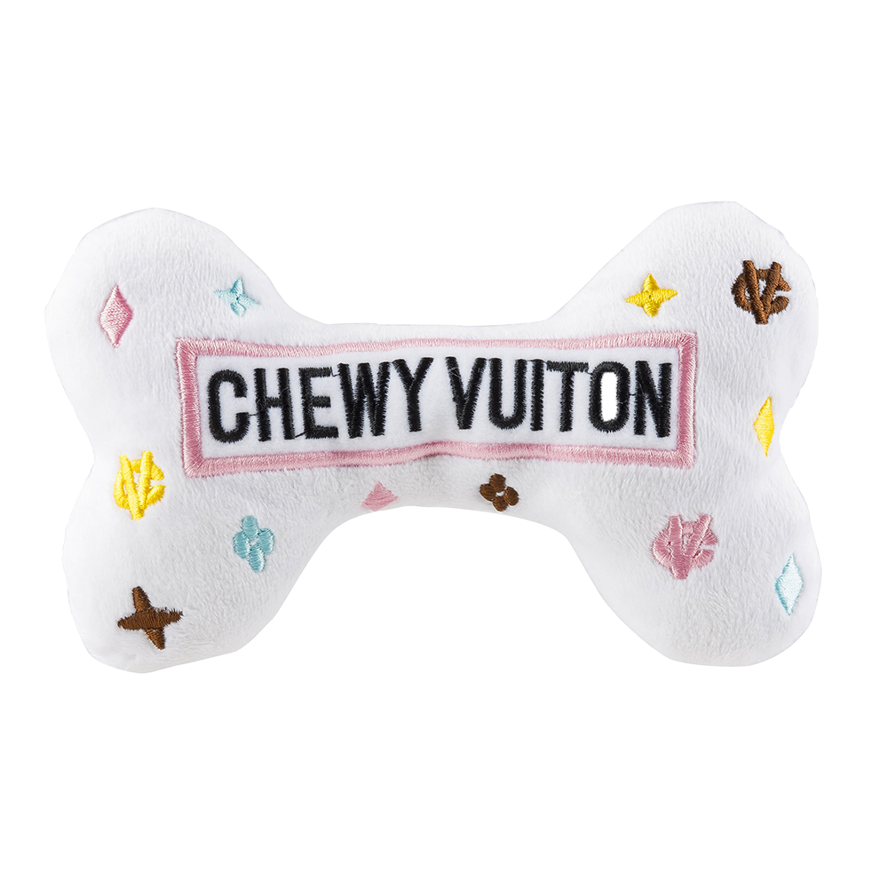 White Chewy Vuitton Bone